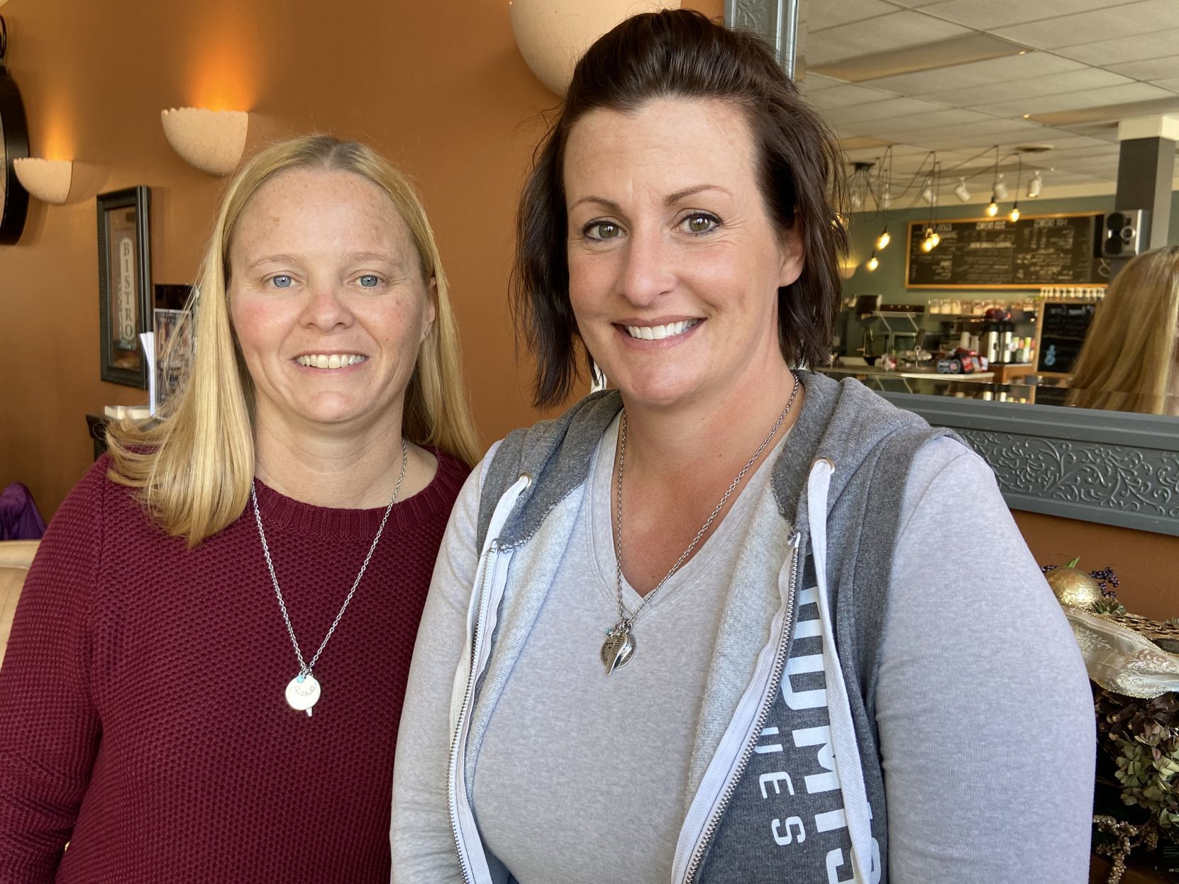 Becky Harris and Becky Crandall